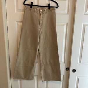 ZARA HIGH-WAISTED ZW SAILOR STRAIGHT JEANS